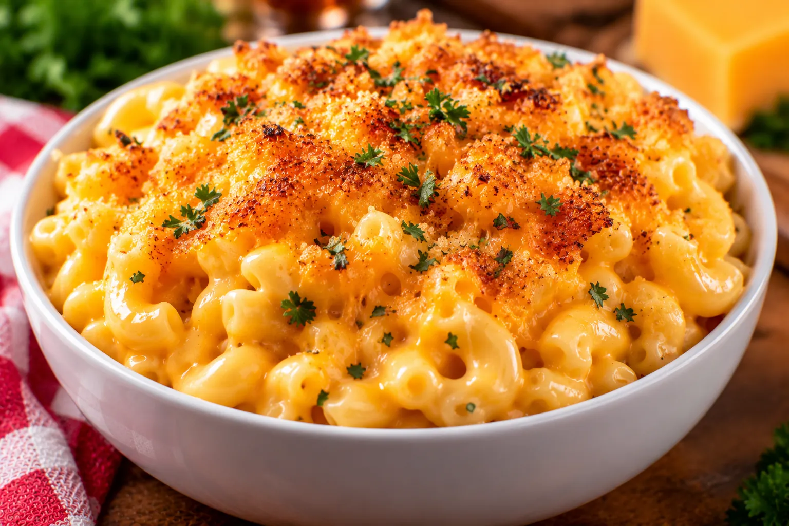 Mac and cheese — group catering, Tampa & St. Petersburg